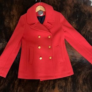 J Crew pea coat